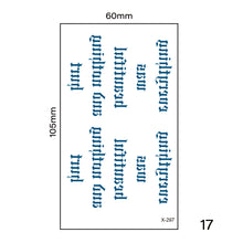 Load image into Gallery viewer, Multicolor Small Fresh Tattoo Stickers Harajuku Style Temporary Tattoo Stickers Waterproof Long Lasting Body Art Tattoo
