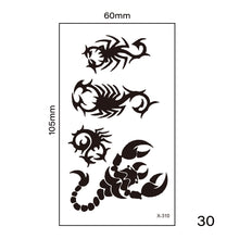 Load image into Gallery viewer, Multicolor Small Fresh Tattoo Stickers Harajuku Style Temporary Tattoo Stickers Waterproof Long Lasting Body Art Tattoo
