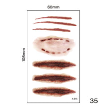 Load image into Gallery viewer, Multicolor Small Fresh Tattoo Stickers Harajuku Style Temporary Tattoo Stickers Waterproof Long Lasting Body Art Tattoo
