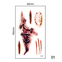 Load image into Gallery viewer, Multicolor Small Fresh Tattoo Stickers Harajuku Style Temporary Body Art Tattoo Waterproof Long Lasting Tattoo Stickers
