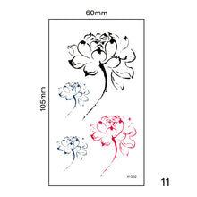 Load image into Gallery viewer, Multicolor Small Fresh Tattoo Stickers Harajuku Style Temporary Body Art Tattoo Waterproof Long Lasting Tattoo Stickers

