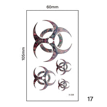 Load image into Gallery viewer, Multicolor Small Fresh Tattoo Stickers Harajuku Style Temporary Body Art Tattoo Waterproof Long Lasting Tattoo Stickers

