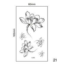 Load image into Gallery viewer, Multicolor Small Fresh Tattoo Stickers Harajuku Style Temporary Body Art Tattoo Waterproof Long Lasting Tattoo Stickers
