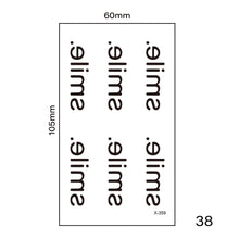 Load image into Gallery viewer, Multicolor Small Fresh Tattoo Stickers Harajuku Style Temporary Body Art Tattoo Waterproof Long Lasting Tattoo Stickers
