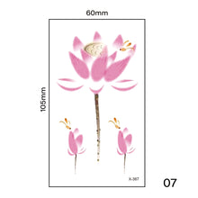 Load image into Gallery viewer, Small Fresh Tattoo Stickers Harajuku Style Multicolor Body Art Tattoo Waterproof Long Lasting Tattoo Stickers
