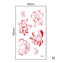Load image into Gallery viewer, Small Fresh Tattoo Stickers Harajuku Style Multicolor Body Art Tattoo Waterproof Long Lasting Tattoo Stickers
