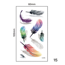 Load image into Gallery viewer, Small Fresh Tattoo Stickers Harajuku Style Multicolor Body Art Tattoo Waterproof Long Lasting Tattoo Stickers
