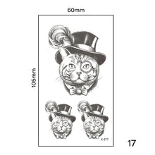 Load image into Gallery viewer, Small Fresh Tattoo Stickers Harajuku Style Multicolor Body Art Tattoo Waterproof Long Lasting Tattoo Stickers
