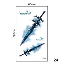 Load image into Gallery viewer, Small Fresh Tattoo Stickers Harajuku Style Multicolor Body Art Tattoo Waterproof Long Lasting Tattoo Stickers
