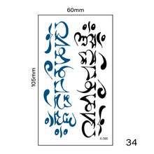 Load image into Gallery viewer, Small Fresh Tattoo Stickers Harajuku Style Multicolor Body Art Tattoo Waterproof Long Lasting Tattoo Stickers
