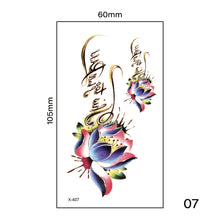 Load image into Gallery viewer, Small Fresh Tattoo Stickers Harajuku Style Multicolor Waterproof Long Lasting Body Art Tattoo Stickers for Women Men
