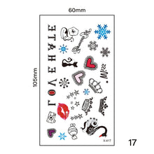 Load image into Gallery viewer, Small Fresh Tattoo Stickers Harajuku Style Multicolor Waterproof Long Lasting Body Art Tattoo Stickers for Women Men
