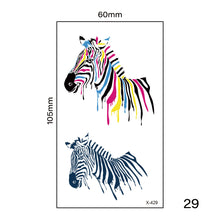 Load image into Gallery viewer, Small Fresh Tattoo Stickers Harajuku Style Multicolor Waterproof Long Lasting Body Art Tattoo Stickers for Women Men
