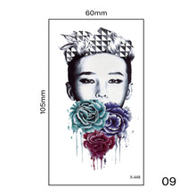 Load image into Gallery viewer, Multicolor Small Fresh Tattoo Stickers Harajuku Style Waterproof Temporary Body Art Tattoo Stickers for Women Men
