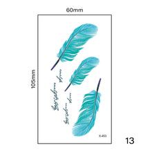 Load image into Gallery viewer, Multicolor Small Fresh Tattoo Stickers Harajuku Style Waterproof Temporary Body Art Tattoo Stickers for Women Men
