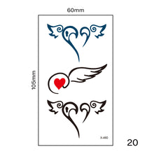 Load image into Gallery viewer, Multicolor Small Fresh Tattoo Stickers Harajuku Style Waterproof Temporary Body Art Tattoo Stickers for Women Men
