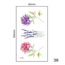 Load image into Gallery viewer, Multicolor Small Fresh Tattoo Stickers Harajuku Style Waterproof Temporary Body Art Tattoo Stickers for Women Men
