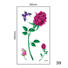 Load image into Gallery viewer, Multicolor Small Fresh Tattoo Stickers Harajuku Style Waterproof Temporary Body Art Tattoo Stickers for Women Men
