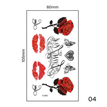 Load image into Gallery viewer, Small Fresh Tattoo Stickers Multicolor Harajuku Style Waterproof Temporary Body Art Tattoo Stickers for Women Men
