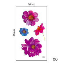 Load image into Gallery viewer, Small Fresh Tattoo Stickers Multicolor Harajuku Style Waterproof Temporary Body Art Tattoo Stickers for Women Men
