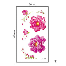 Load image into Gallery viewer, Small Fresh Tattoo Stickers Multicolor Harajuku Style Waterproof Temporary Body Art Tattoo Stickers for Women Men
