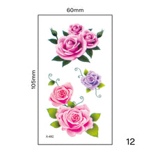 Load image into Gallery viewer, Small Fresh Tattoo Stickers Multicolor Harajuku Style Waterproof Temporary Body Art Tattoo Stickers for Women Men
