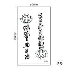 Load image into Gallery viewer, Small Fresh Tattoo Stickers Multicolor Harajuku Style Waterproof Long Lasting Tattoo Stickers for Women Men
