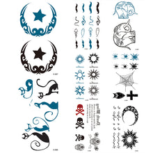 Load image into Gallery viewer, Small Fresh Tattoo Stickers Multicolor Body Art Tattoo Harajuku Style Waterproof Long Lasting Tattoo Stickers
