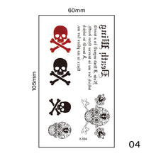 Load image into Gallery viewer, Small Fresh Tattoo Stickers Multicolor Body Art Tattoo Harajuku Style Waterproof Long Lasting Tattoo Stickers
