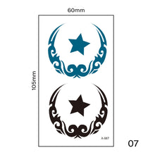 Load image into Gallery viewer, Small Fresh Tattoo Stickers Multicolor Body Art Tattoo Harajuku Style Waterproof Long Lasting Tattoo Stickers
