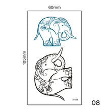 Load image into Gallery viewer, Small Fresh Tattoo Stickers Multicolor Body Art Tattoo Harajuku Style Waterproof Long Lasting Tattoo Stickers
