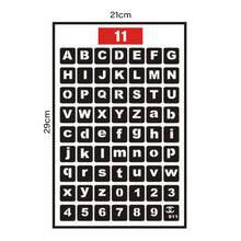 Load image into Gallery viewer, Hollow Adhesive Simple Small Pattern Tattoo Inkjet Template Temporary Body Art Tattoo Template for Women Men
