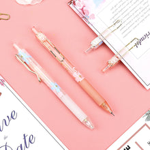 Load image into Gallery viewer, 0.5mm Lovely Cherry Blossoms Automatic Pencil Kawaii Plastic Mechanical Pencils for Kids Gifts Student Supplies Stationery
