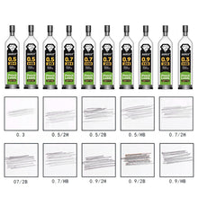 Load image into Gallery viewer, 0.3/0.5/0.7/0.9mm Professional Machanical Pencil Lead
