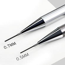 Load image into Gallery viewer, 0.5/0.7mm Metal Machanical Pencil 2B Automatic Pencil Writing Drawing Tools Stationery School Office Supplies

