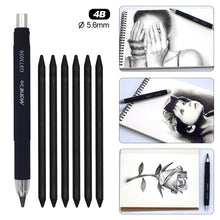 Load image into Gallery viewer, 5.6mm Professional Art Automatic Pencil Set 4B Pencil Lead for Mechanical Pencil Sketch Drawing Pencil Art Supplies
