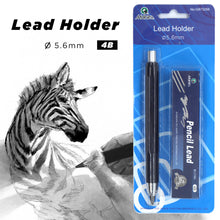 Load image into Gallery viewer, 5.6mm Professional Art Automatic Pencil Set 4B Pencil Lead for Mechanical Pencil Sketch Drawing Pencil Art Supplies
