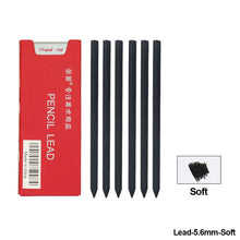 Load image into Gallery viewer, 5.6mm Professional Art Automatic Pencil Lead for 5.6MM Mechanical Pencil Sketch Drawing Pencil Art Supplies
