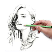 Load image into Gallery viewer, 3pcs Sketch Charcoal Pencil Soft/Medium/Hard Carbon Pencil Art Student Special Hand-painted HB Painting Drawing Exam Pen
