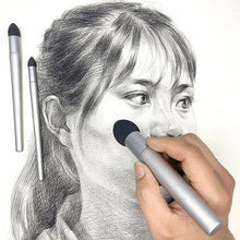 Load image into Gallery viewer, 3pcs/set Sketch Pen Brush Rubbing Sponge Wipe Clean Tool Set For Art Highlight Gray Surface Detail Processing Rendering Smudge Eraser

