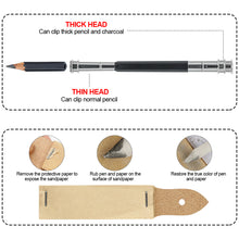 Load image into Gallery viewer, 32pcs/set Drawing Painting Sketch Kit with Pencil Kneaded Erasers Sharpener Tortillon Bag Art Students Beginners Supplies
