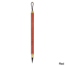 Load image into Gallery viewer, 1pc Calligraphy Writing Brush Eebony Sandalwood Hook Line Pen Calligraphy Beginner Art Professional Painting Drawing Brush
