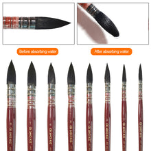 Load image into Gallery viewer, Professional Watercolor Brush Artist Paint Brush Set Gouache Oil Painting Brush Darwing Art Brushes Art Supplies
