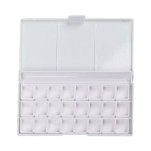 Load image into Gallery viewer, 12pcs/24pcs Half Empty Pan with Box Set for Watercolor Paint Grid Pans Acrylic Oil Paints Paint Box Art Drawing Supplies
