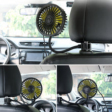 Load image into Gallery viewer, Car Fan Cooler Foldable Silent Fan 3 Speed For Car Backseat Air Condition Desk Vehicle Fan Cooling
