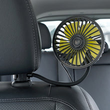 Load image into Gallery viewer, Car Fan Cooler Foldable Silent Fan 3 Speed For Car Backseat Air Condition Desk Vehicle Fan Cooling
