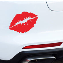 Load image into Gallery viewer, 1Pc Red Lip Kiss Stickers Car Styling For Auto Car Bumper Window Vinyl Decal Sticker Decals DIY Decor
