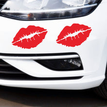Load image into Gallery viewer, 1Pc Red Lip Kiss Stickers Car Styling For Auto Car Bumper Window Vinyl Decal Sticker Decals DIY Decor
