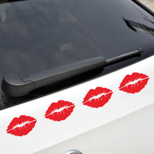 Load image into Gallery viewer, 1Pc Red Lip Kiss Stickers Car Styling For Auto Car Bumper Window Vinyl Decal Sticker Decals DIY Decor
