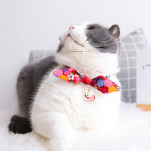 Load image into Gallery viewer, Adjustable Cat Collar with Bell Necklace Cute Pet Cat Dog Pendant Safety Collar Four Seasons General Pets Supplies
